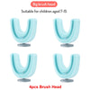 U-Shaped Replacement Brush Heads For Sonic Electric Toothbrush Soft Brush Head Accessories 360 Degrees Teeth Clean For Kids