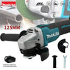 Makita 18V Battery 125mm 100mm M14 Brushless Angle Grinder Polishing Cutting Machine Cordless Electric Angle Grinder Power Tool