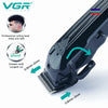 VGR Hair Trimmer Professional Hair Cutting Machine Cordless Hair Clipper Barber Rechargeable Clipper LED Trimmer for Men V-282