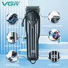 VGR Hair Trimmer Professional Hair Cutting Machine Cordless Hair Clipper Barber Rechargeable Clipper LED Trimmer for Men V-282