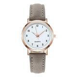 NEW Watch Women Fashion Casual Leather Belt Watches Simple Ladies' Small Dial Quartz Clock Dress Wristwatches Reloj mujer