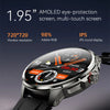 H99 2025 Smart Watch SIM Card 4G Android  Google Play 1.95 inch Amoled  GPS WIFI 2100mAh Large Memory Men's Watch New