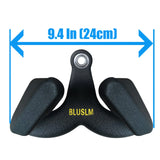 LAT Pull Down Fitness Handle Triceps Bicep Pully Cable Machine Accessories Grips Home Gym Back Tricep Muscle Training Attachment