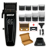 BRDCLIP Professional Barber Hair Cutting Machine Kit Base Charger 7500RPM Hair Clipper DLC Blade Salon Hair Trimmer for Men