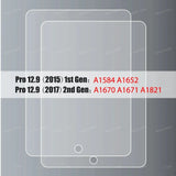 2Pcs Tempered Glass Screen Protector Cover For iPad Air 5 4 Pro 11 12.9 Ipad 9th 10th 8th 7th 6th 5th Gen Mini 6 5 4 9.7 Film