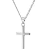 Stainless steel cross necklace female pendant niche light luxury design sense 2024 new lovers collarbone choker boudoir gift