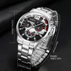 4PCS Men Business Watches Fashion Male's Analog Quartz Watch Relogios Masculino（Without Box）