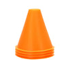 50/10Pcs Soccer Cones Flexible Sports Cones Heavy Duty Field Cone Markers for Kid Agility Exercise Obstacles Avoiding Training