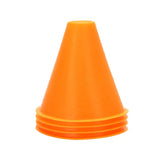 50/10Pcs Soccer Cones Flexible Sports Cones Heavy Duty Field Cone Markers for Kid Agility Exercise Obstacles Avoiding Training