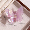 Butterfly Hair Clip Sweet Fairy Hairpin Clip Back Of Head Crab Hair Clips Women Girl Princess Shark Clip Resin Hair Accessories