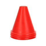 50/10Pcs Soccer Cones Flexible Sports Cones Heavy Duty Field Cone Markers for Kid Agility Exercise Obstacles Avoiding Training