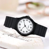 2024 New 1Pc Black Children's Watches Silicone Strap Soft Small Wrist Watches Teen Boys Girls WristWatch Unisex Kids Watches