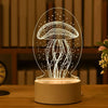 Romantic Love 3D Acrylic Led Lamp for Home Children's Night Light Table Lamp Birthday Party Decor Christmas Gifts Bedside Lamp