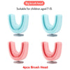 U-Shaped Replacement Brush Heads For Sonic Electric Toothbrush Soft Brush Head Accessories 360 Degrees Teeth Clean For Kids