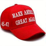 New Donald Trump 2024 Cap USA Baseball Caps Large Size MAGA Snapback President Hat Embroidery Wholesale Drop Shipping Hats