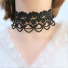 lace necklace choker women neckband Accessories White Lace Necklace Choker Women's Clavicle Chain Tassel Colla lace collar