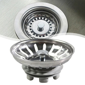 Anti Constipation Kitchen Sink Strainer Drain Easy To Clean Rinse Seamless Flow Smooth Water Flow Construction