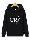 Cristiano Ronaldo Hoodie CR7 Print Streetwear Football Star Men Women Fashion Sweatshirts Hoodies Tops Pullovers Streetwear