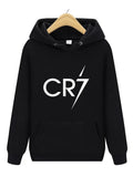 Cristiano Ronaldo Hoodie CR7 Print Streetwear Football Star Men Women Fashion Sweatshirts Hoodies Tops Pullovers Streetwear