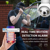 5MP Camera 4G SIM Card IP Security Cameras Outdoor 360 PTZ Smart home Security Protection Auto Tracking Video Surveillance