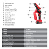 WOSAI 20V 6 Inch Mini Electric Chainsaw