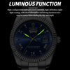 2024 New Luxury Watch For Man Waterproof Luminous Date Week Stainless Steel Men Watch Casual Quartz Men's Watches Male Clock+box