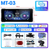 7 Inch Motorcycle GPS with Wireless CarPlay and Android Auto IPX7 Waterproof