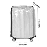 18-30inch Protective Suitcase Cover Clear Suitcase Cover Protector Transparent Luggage Cover Wheeled Suitcase Travel Accessories