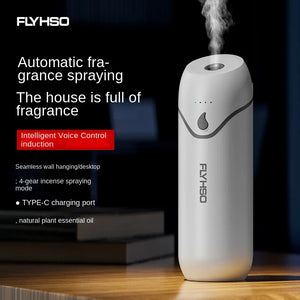 Portable Fragrance Diffuser Air freshener Aroma Essential Oil USB Charging Automatic 4 Gear Fragrance Spraying Home Air Purifier