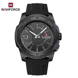 NAVIFORCE Simple Business Quartz Watch For Men Silicone Strap Hand Clock 50m Waterproof Top Brand Luxury Man Sports Watches 2024