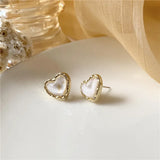 Quality Cute Heart Earrings For Women Jewelry Female Stud Earring Female Party Accessories Charm Princess 2022