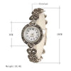 Vintage Luxury Bracelet Watch Women Rhinestone Ladies Elegant Watches Clock Quartz Wrist Watch Relogio Feminino Reloj Mujer