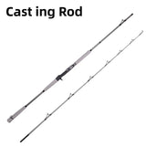 Mavllos RaptorII Jigging Rod Casting Fishing, Carbon M Tip,Lure 80-250g Line 20-50LB Saltwater Tuna Fishing Spinning Rod