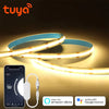 5V USB WiFi COB LED Strip,1M 2M 3M 5M White/Warm White Dimmable COB LED Strip Light Work With Tuya app/Smart Life app/Alexa