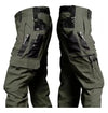 New Men's Tactical Work Pants Outdoor Waterproof Cargo Trousers Casual Multi-pocket Wear-Resistant Outdoor Training Trousers