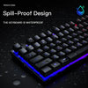 Gaming Keyboards Mechanical Feeling Keyboards with Backlight for Computer Tablet PC Gamer PC Laptop Not Wireless Keyboard