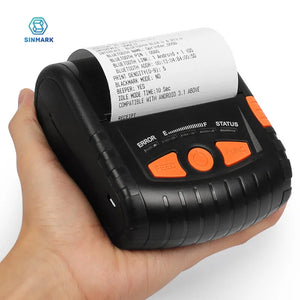 SINMARK Wireless Portable Receipt Printer Bluetooth Thermal Bill Printer 80mm Receipt Printer Support iOS Android Windows