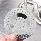 1PCS Kitchen Sink Filter Stainless Steel Mesh Sink Strainer Filter Bathroom Sink Strainer Drain Hole Filter Trap Waste Screen