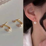 Gold Plated Heart Stud Earrings Shiny Zircon Earrings Metal Elegant Fashion Heart Jewelry, Romantic Female Couple Earrings