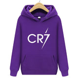 Cristiano Ronaldo Hoodie CR7 Print Streetwear Football Star Men Women Fashion Sweatshirts Hoodies Tops Pullovers Streetwear