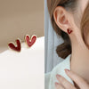 Quality Cute Heart Earrings For Women Jewelry Female Stud Earring Female Party Accessories Charm Princess 2022