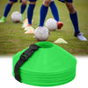 50/10Pcs Soccer Cones Flexible Sports Cones Heavy Duty Field Cone Markers for Kid Agility Exercise Obstacles Avoiding Training