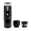 New Compact Espresso Machine NEW Portable Mini Coffee Maker for Ground Coffee and Capsules - Convenient and Travel Friend