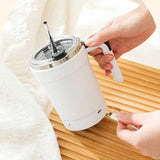 Automatic Stirring Cup Rechargeable Portable Coffee Electric Stirring Stainless Steel Mixer Rotating Magnetic Self Stirring Mugs