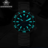 ADDIESDIVE AD2069 Men Watch ceramic ring 100Bar Driver Sapphire Glass BGW9 Luminous Reloj Hombre NH35 Automatic Mechanical Watch