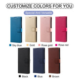 Solid Color PU Leather Phone Case For iPhone (Multi Options Available)