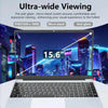 15.6" Laptop Computer Intel Celeron N4000 Notebook PC Fingerprint Unlock Windows 11 16GB DDR4 1TB SSD 1920*1080P Gaming Laptop