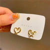 Quality Cute Heart Earrings For Women Jewelry Female Stud Earring Female Party Accessories Charm Princess 2022