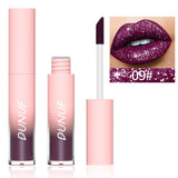 New Matte Glitter Liquid Lipstick Diamond Shiny Lip Gloss Waterproof Long Lasting Pearl Lipgloss Women Lip Tint Makeup Cosmetics