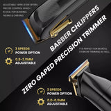 Sejoy Hair Clippers Kit With T-Blade Professional Hair Trimmer LED Display USB Fast Charging Barber Accessories